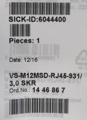 NEW SICK VSPM-6F2113 VISION SENSOR INSPECTOR 1062407 VSPM6F2113