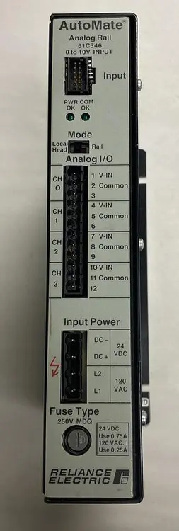 Used RELIANCE ELECTRIC 61C346 Input / Output Modules | Surplus Asset Holdings #1205848
