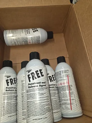 79 Cans of spray - oil & cleaners