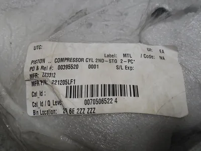 Worthington 221205LF1 Air Compressor 2nd Stage Piston Cylinder Replacement New