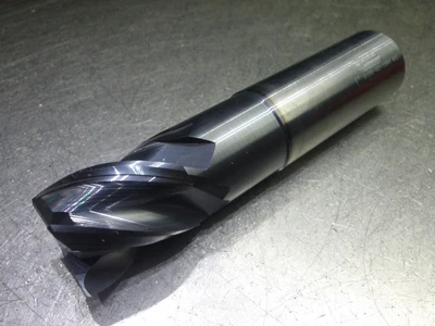 Minicut/VHIcarb 1" 4 Flute Carbide CR Endmill 1" Shank 6100-40110NF (LOC66)