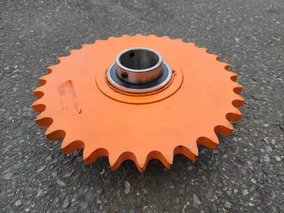 Idler Roller Chain Sprocket HDS100C32100C20207I, Double Single, Size 100