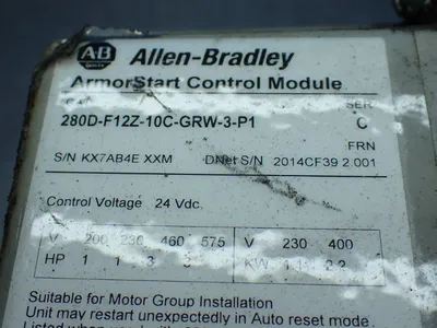 USED ALLENBRADLEY 280DFN10C