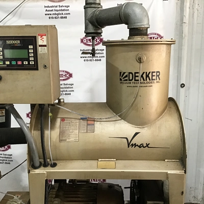 Dekker VMX0553KA1-00 Oil Sealed Liquid Ring Vacuum Pump System