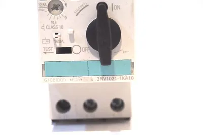 USED SIEMENS 3RV1021-1KA10 CIRCUIT BREAKER 3RV10211KA10