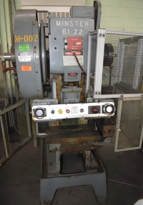 MINSTER B1-22 Gap Frame (OBS) Presses | Mohawk Machinery (4)