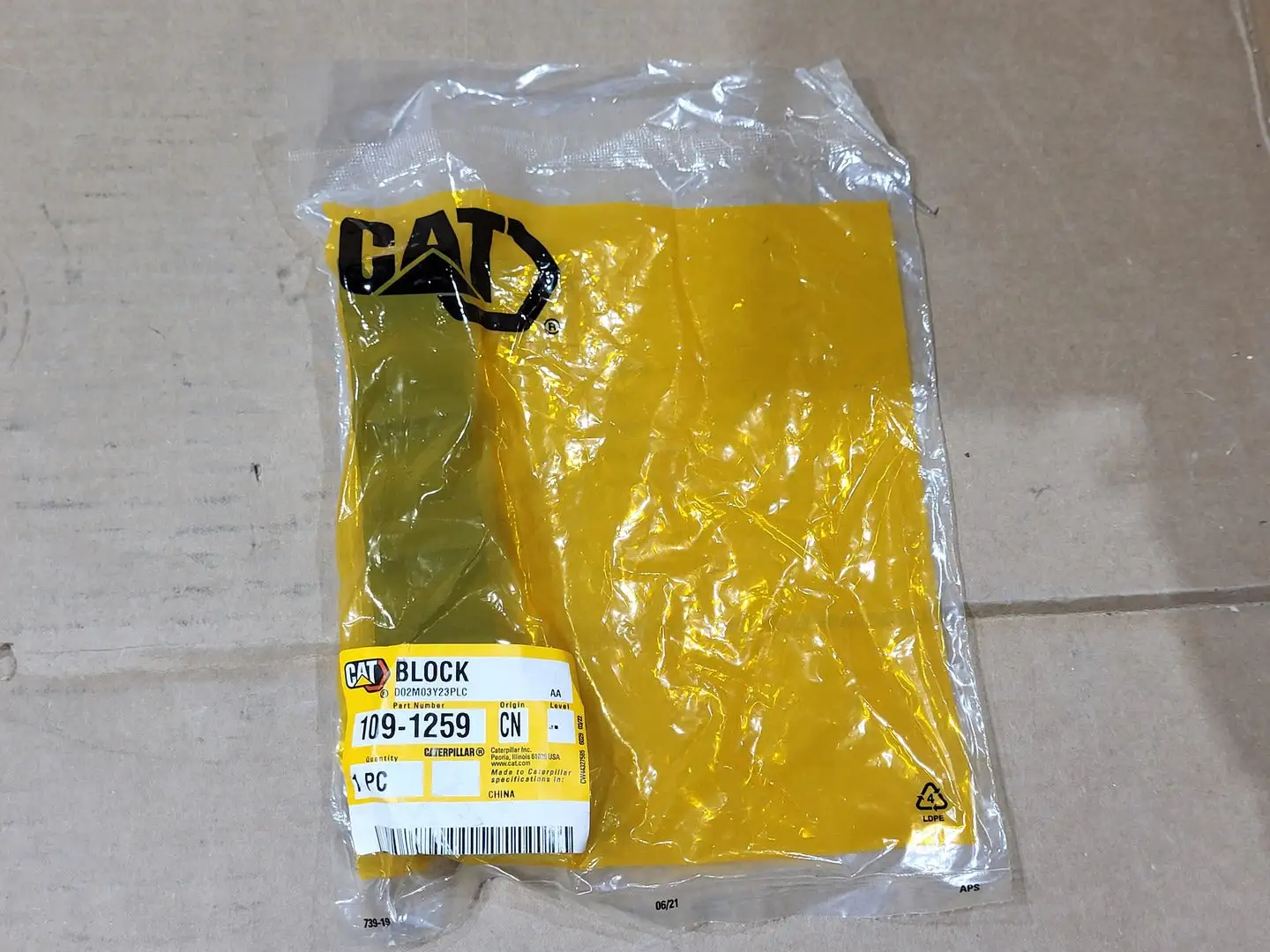NEW CATERPILLAR 109-1259