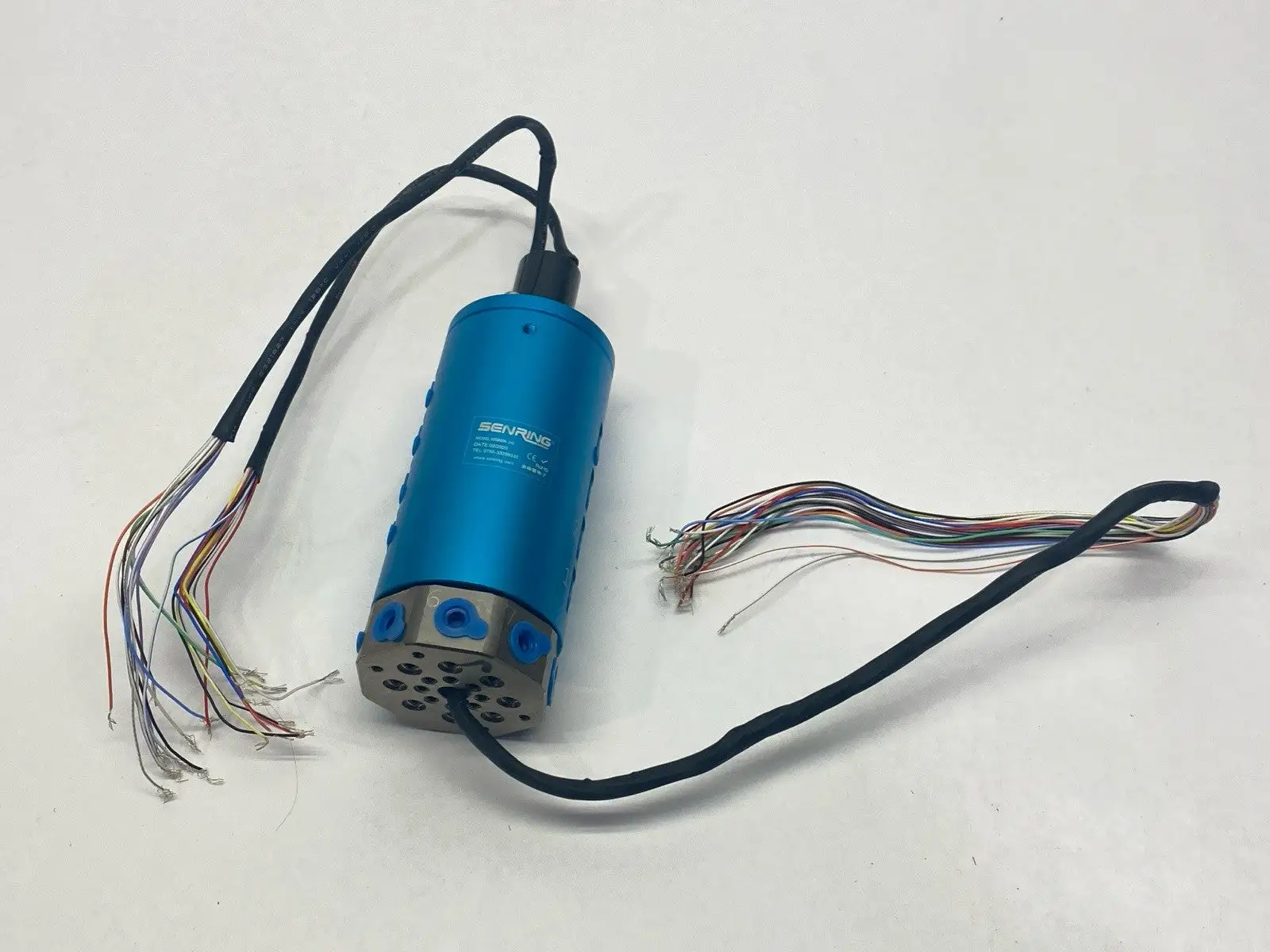 3008006-24S | Senring  G1/8 8 Passage Pneumatic Electric Rotary Union 24 Circuit - New Other