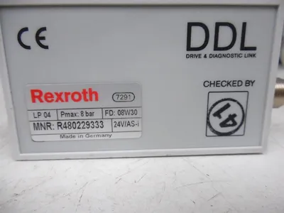 Rexroth R480229333 DDL LP04 Series Valve Terminal System Module 0820062101 Used