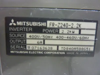 USED MITSUBISHI FR-Z240-2.2K