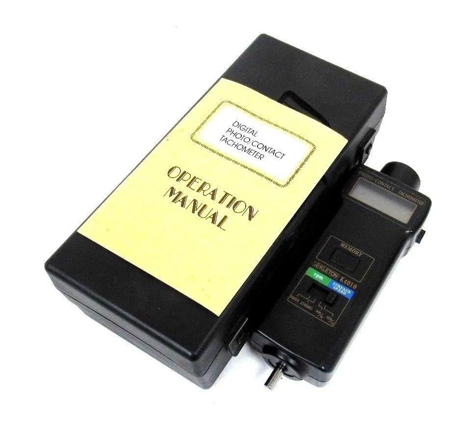 USED KLETON K4010 DIGITAL PHOTO CONTACT TACHOMETER