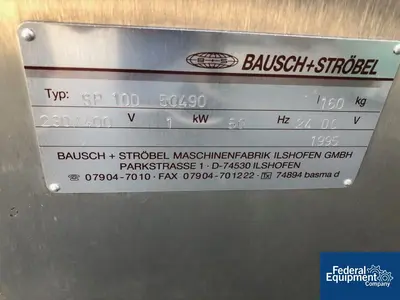 USED Bausch+Ströbel Bausch+Ströbel SP 100 Powder Filling Machine