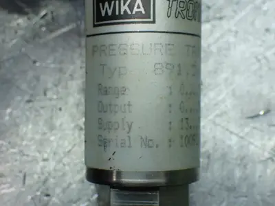 Used WIKA 891.26.500 Pressure Transmitters Ohio US | HGR 24 #830826