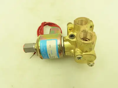 Honeywell Skinner XL3LB3150 Brass Solenoid Valve 3-Way NC 120V 150 PSI 3/8" NPT