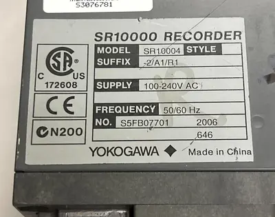 USED YOKOGAWA SR100004