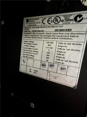 USED BLACK CLAWSON 6XTR
