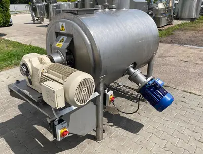 2001 Spomasz Bełżyce MP08000000-1 Ribbon & Paddle Powder Mixers | Perry Equipment (5)