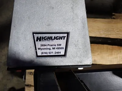 Used HIGHLIGHT EL1000 Miscellaneous Packaging Equipment Ohio US | HGR 24 #927751