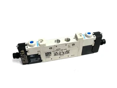USED FESTO AIR PILOT CONTROL SOLENOID VALVE 5/3 CLOSED 566476