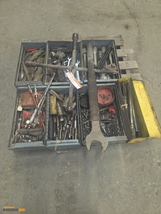 Used MISC DRILL BITS, SOCKETS, WRENCHES, SMITH TORCH WITH ROSEBUD, MISC TRANS ALIGNMENT KIT _UNKNOWN_ Power & Hand Tools (Misc) | Miedema Asset Management Group #797872