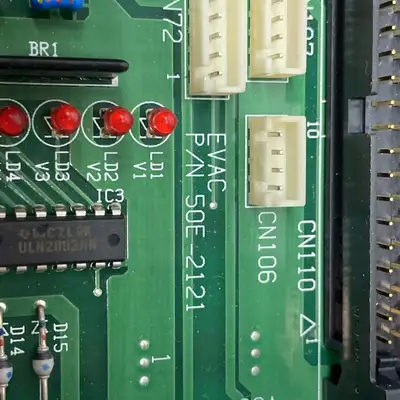 50E-2121 | Hitachi  EVAC Board for S3500-N Electron Microscope - Used