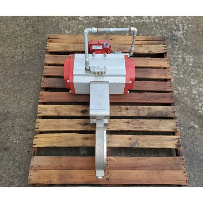 Used 8" Bray Series 50 Butterfly Valve with actuator