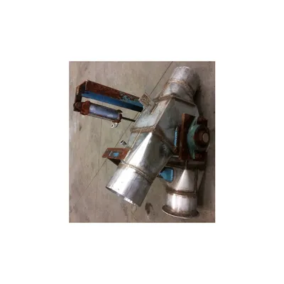 Used 6" Stainless steel diverter valve