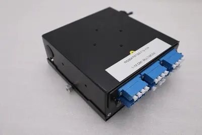 Black Box JPM398A JPM39 Series DIN Rail Mini Fiber Enclosure STOCK K-1119-A