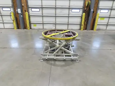 Southworth Pallet Pal 360 Positioner Rotator Spring Level Loader Turntable 43"