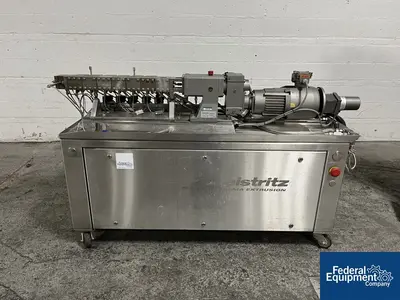 USED Leistritz 18 MM Leistritz Twin Screw Extruder, Model MIC18PH/GL-35D