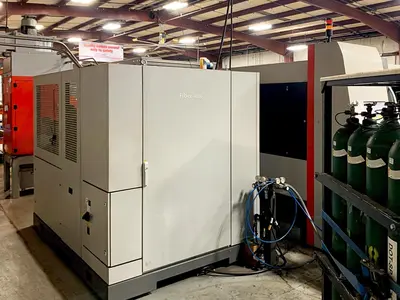 Used 2017 BYSTRONIC BYSMART FIBER 3015 Laser Cutters Illinois US | Machine Factory Outlet #1262743
