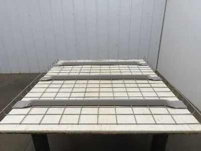 New Pallet Rack Wire Deck 42x46" Waterfall 3 Flared Channel Racking 2500lb Mesh