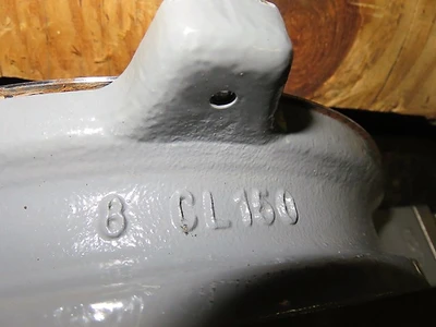 Fisher 8" 150# Butterfly Control Valve, material WCC/316