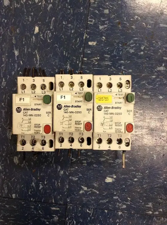 Used ALLEN BRADLEY 140-MN-0250 Starters | Surplus Asset Holdings #1204485