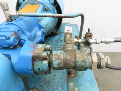Eaton Vickers Hydraulic Power Unit 120 Gallon 29 GPM 3000PSI 30Hp 230/460V 3Ph