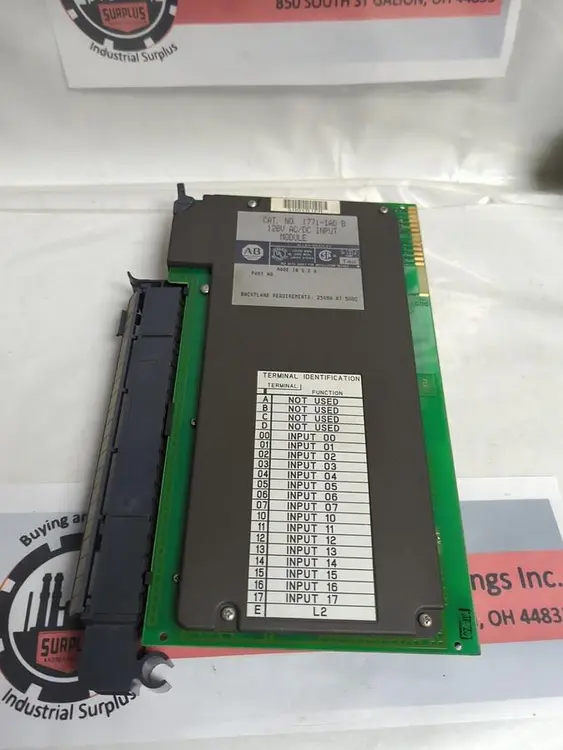 Used ALLEN-BRADLEY 1771-IAD B Industrial Controls Ohio US | Surplus Asset Holdings #1239657