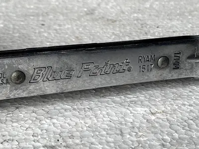 Blue-Point Tools USA 15mm 17mm 12pt 25° Offset Ratcheting Wrench RYAM1517