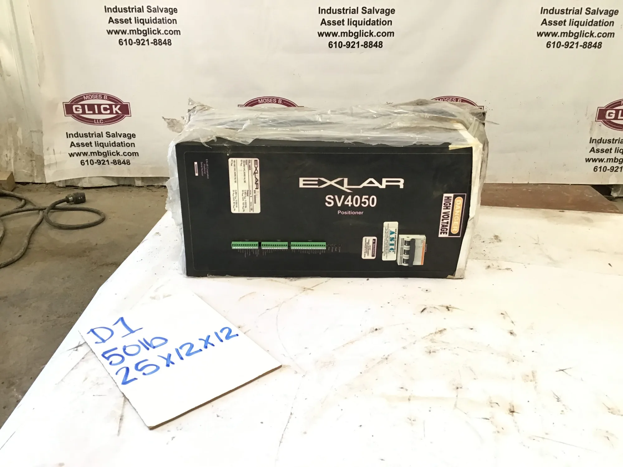 EXLAR SV4050 Eletronic Positioner 34635