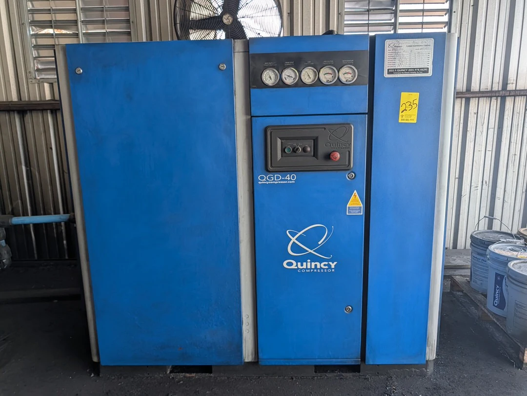 Used _UNKNOWN_ _UNKNOWN_ Rotary Screw & Sliding Vane Air Compressors Texas US | IRS Auction #1320556