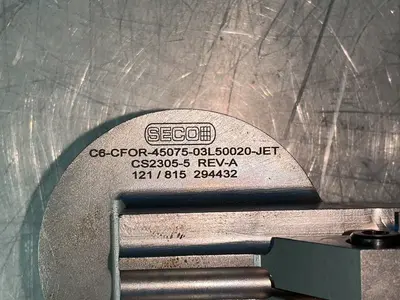 Used SECO C6CFOR4507503L50020JET Tooling & Accessories (Other) Ohio US | HGR 24 #1278991