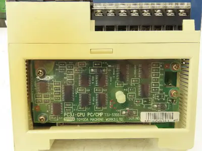 Toyoda Machine Works Toyopuc PLC Chassis Rack CPU Processor I/O Module *Read