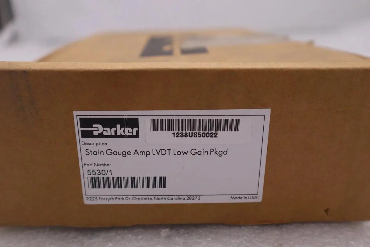 NEW PARKER PART 5530/1 STAIN GAUGE AMPLIFIER SSD DRIVES PART STOCK K-2594-B