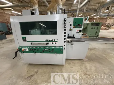 Used 2014 WEINIG UNIMAT 217 5-HEAD MOULDER Woodworking Moulders North Carolina US | CAROLINA MACHINERY SALES #1427355