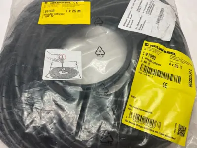 NEW HELUKABEL PROTECTIVE SPIRAL CABLE WRAPPING KW 12 BLACK