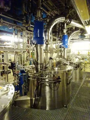 (3) Krauss-Maffei VZO-125/3.2C perforate basket centrifuges, Incoloy 926.