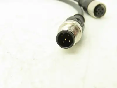 Sick 2093098 System Plug Adapter M12-5 With Extension M12-5 Dip Switch