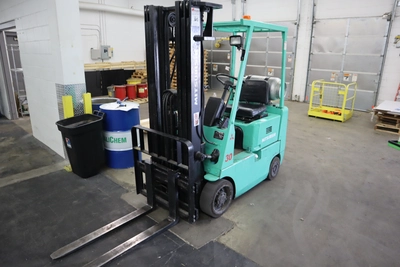 Used MITSUBISHI FGC15 Liquid Propane Forklifts Minnesota US | Machinesused.com #1396189