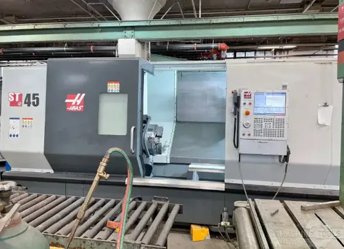Used 2023 HAAS ST-45 CNC Lathes Florida US | Southern Fabricating Machinery Sales, Inc. #972480