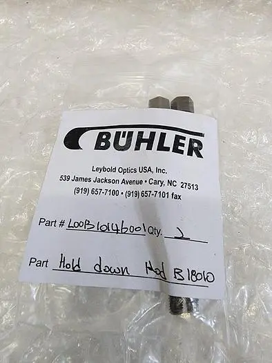 BUHLER L00B1014B001 HOLD DOWN HOD B18010