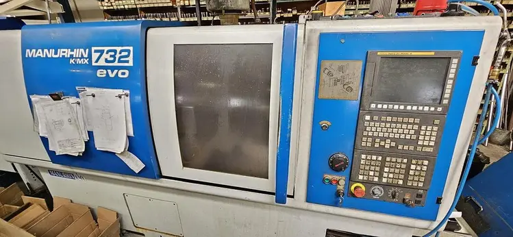 Used 2013 MANURHIN KMX 732 EVO Multiple Spindle Automatic Screw Machines CZ | Amaron s.r.o. #1064793